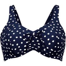 Rosa Faia Dots Maja Bikini Bra Navy-2