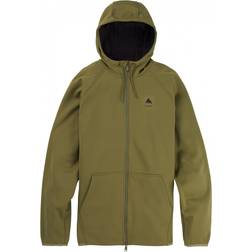 Burton Crown Weatherproof Zip Hoodie gryhtr/trublk