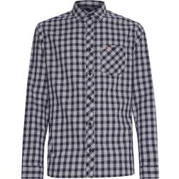 Tommy Jeans Cotton Oxford Shirt Slim Fit Long Sleeve - Blue