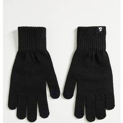 Jack & Jones Barry Knitted Gloves Black, Male