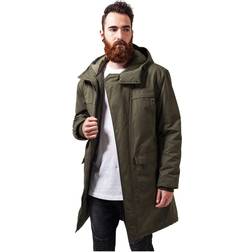 Urban Classics Canvas Parkas (Olivgrön, 2XL)