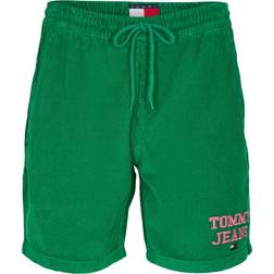 Tommy Jeans Sorte strandshorts med moderne signatur-logo afslappet pasform