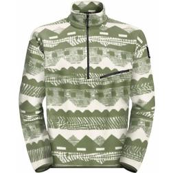 Jack Wolfskin Men's 365 Rebel Printed Fleece Greenwood Allover