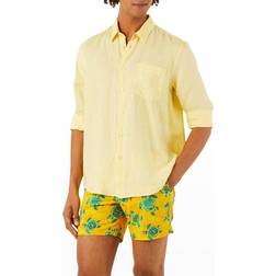 Vilebrequin Caroubis Linen Shirt - Blue