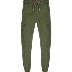 Alpha Industries Ripstop Jogger Fritidsbyxor För Män - Dark Olive