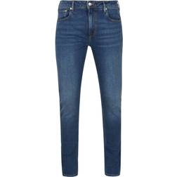 Scotch & Soda Essentials Skim Jeans Blauw Denim