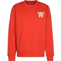 Wood Wood Tye AA Sweatshirt - Chili Red