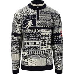 Dale of Norway History Wool Sweater Unisex - Dark Blue