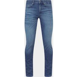 HUGO BOSS Jeans leightweight denim gråblå