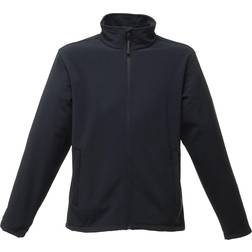 Regatta Reid Mens Softshell Wind Resistant Water Repellent Jacket (black)