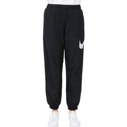 Nike Sportswear Essential Women's Mid-Rise Pants - Black/White