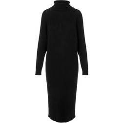 Y.A.S Mavi Knit Midi Rollneck Dress -