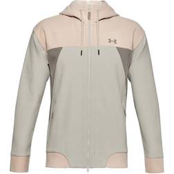 Under Armour Recover Fleece Hoodie - Purple/Weiß