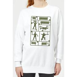 Plastic Platoon Pullover - Weiß