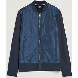 HUGO BOSS Skiles Hybrid Bomber Jacket Dark