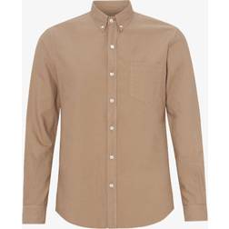 Colorful Standard Men's Organic Oxford Shirt - Desert Khaki