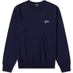 A.P.C. Pull Otis Iaj Sudaderas Con Capucha - Azul