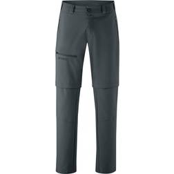 Maier Sports Uomo Pantaloni con Zip - Grigio