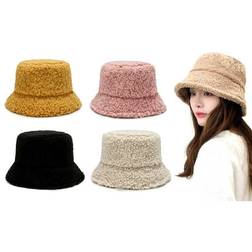 Soft Teddy Winter Bucket Hat