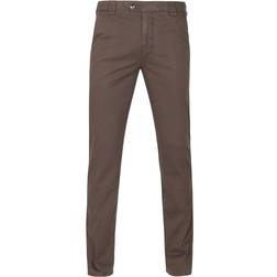 Meyer Pantalon Chino Roma Clair - Marron