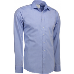 Seven Seas Slim Fit Skjorte - Lys Blå