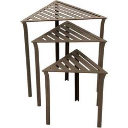 Achla Designs Triangular Nesting Table 22x22" 3