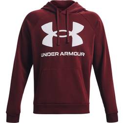 Under Armour Rival Fleece Big Logo Hoodie - Beige