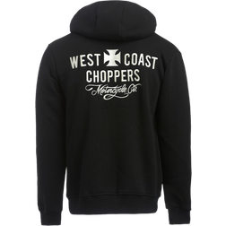 West Coast Choppers Chaqueta con capucha Motorcycle CO. Negra