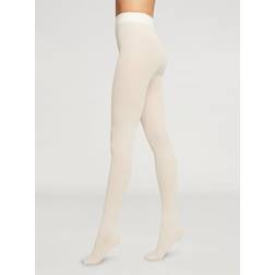 Wolford Cotton Rib Tights 1051 - Ecru