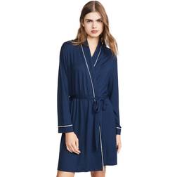 eberjey Gisele Robe Sorbet/Black