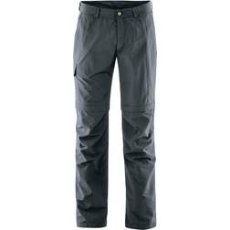 Maier Sports Pantaloni Trave Zip Off - Grigio