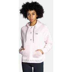 Under Armour Rival Terry Geo Hoodie - White