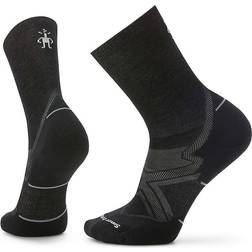 Smartwool Run Targeted Cushion Crew Socks - Black