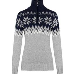 Dale of Norway Myking Women's Sweater Lightcharcoaloffnavy