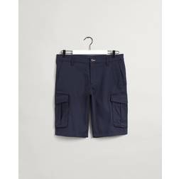 Gant D1. RELAXED TWILL CARGO SHORTS lysbrun