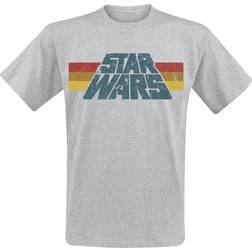 Star Wars Vintage 77 T-shirt Herr gråmelerad