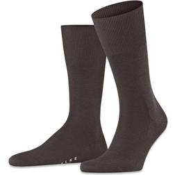 Falke Chaussettes Montantes En Laine Mélangée - Marron