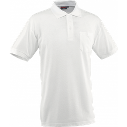 Mascot Berufs-Poloshirt Borneo - Grün/Weiß