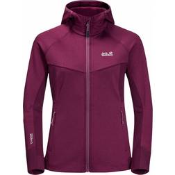 Jack Wolfskin Women's Hydro Grid Fleece Wild Berry