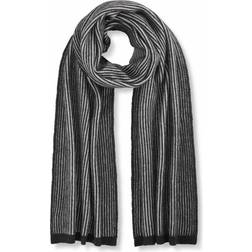 Falke Unisex Rib Constrast Halsduk - Svart
