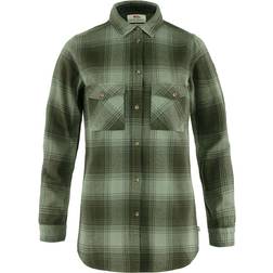Fjällräven Ovik Twill Shirt Women - Deep Forest Patina Green
