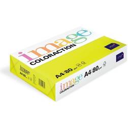Image Kopipapir Coloraction A4 80g Neon Yellow Ibiza NEOGB 500ark/pak