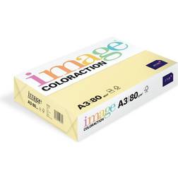 Image Farvet Kopipapir Coloraction A3 80g Yellow Desert YE23 500ark 80g/m² 500stk