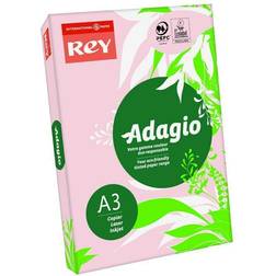 Rey Adagio Paper A3 80gsm Pink (Ream 500) ADAGI080X695