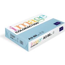 Image Coloraction kulørt kopipapir A3 80g OBL70 Iceblue Iceberg 80g/m² 500stk