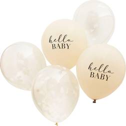 Ginger Ray Hello Baby 5 Ballons