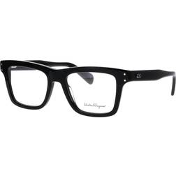 Ferragamo Cadres optiques Sf2923 col. 001 Hommes CarrÃ Noir