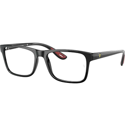 Ray-Ban RB7205M SCUDERIA FERRARI COLLECTION Svart Montura Klara Lentes polariserade 54-17