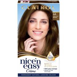 Clairol Nice'n Easy Hair Dye, 6A Light Ash Brown