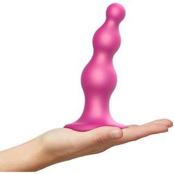 Strap-on-Me Dildo Plug Beads Größe M, 15 cm pink